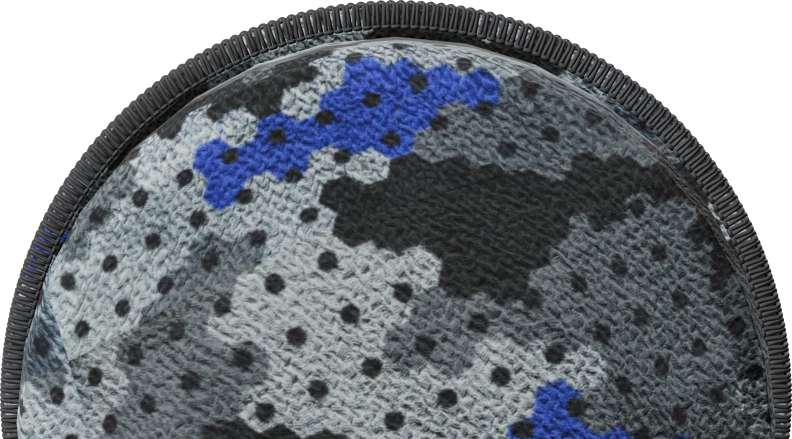 The Tame Theory scrubber, Korean viscose mitt side